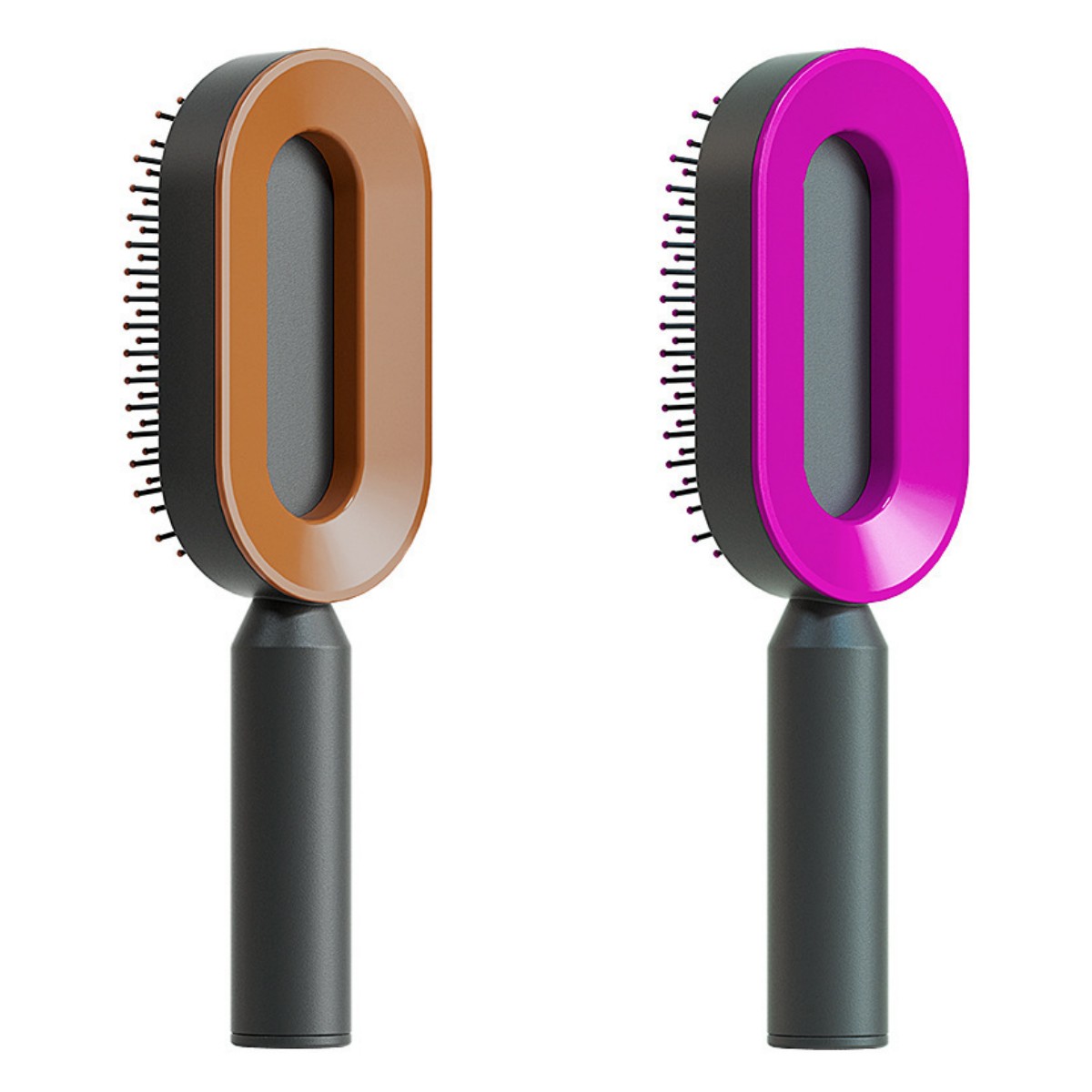 Theexcorner™ Self-Cleaning Detangling Hair Brush