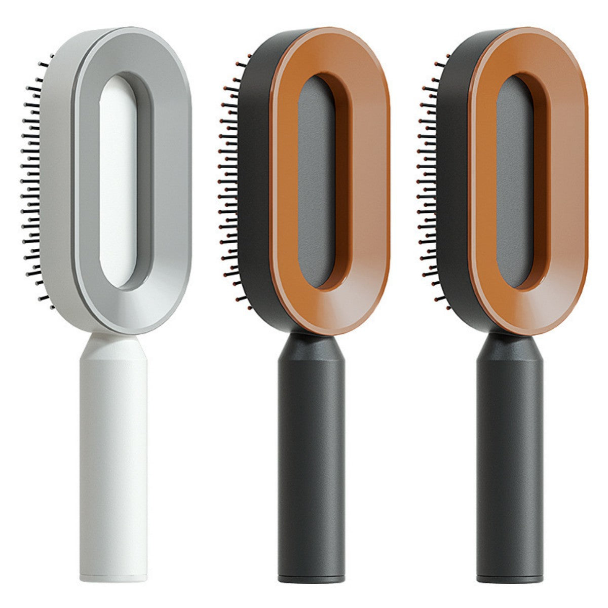Theexcorner™ Self-Cleaning Detangling Hair Brush