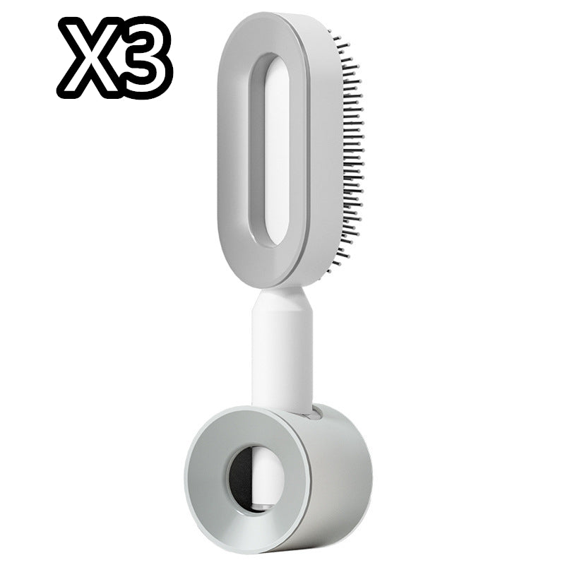 Theexcorner™ Self-Cleaning Detangling Hair Brush