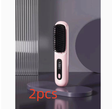 Theexcorner™ AirWave 2-in-1 Straightener & Dryer Brush
