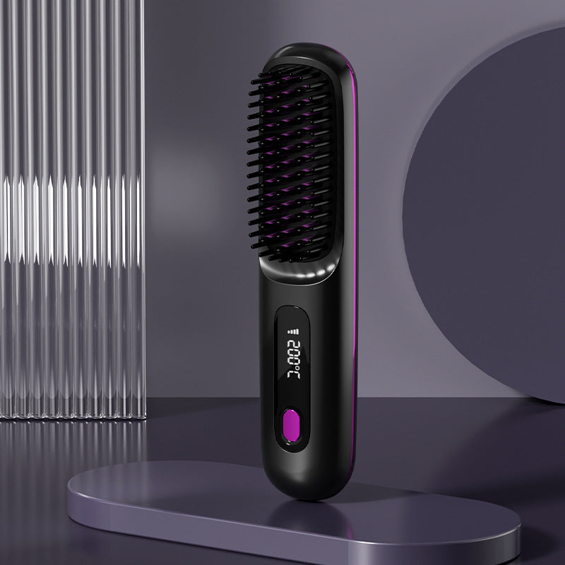 Theexcorner™ AirWave 2-in-1 Straightener & Dryer Brush