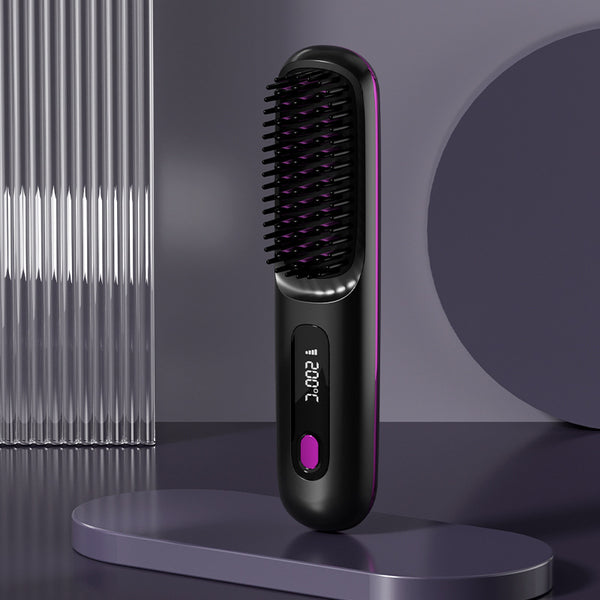 Theexcorner™ AirWave 2-in-1 Straightener & Dryer Brush