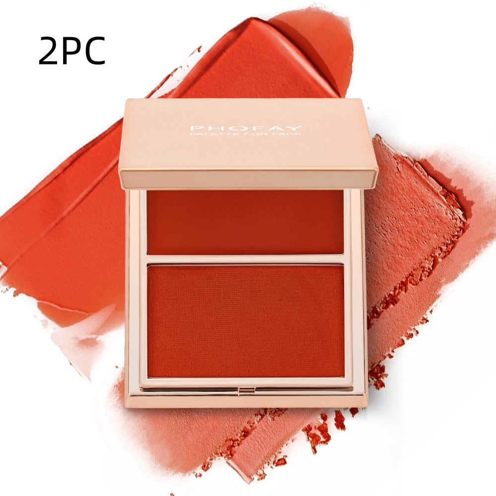 Theexcorner™ Double-Take Cream & Powder Blush Duo
