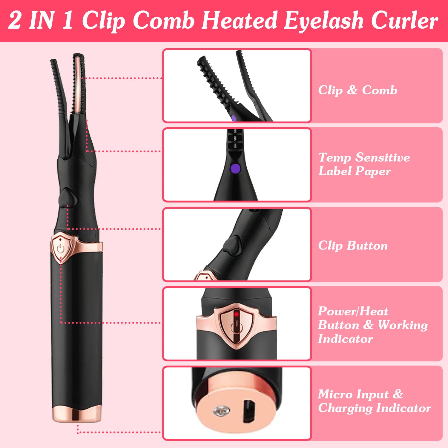 Theexcorner™ HeatLift Lash Curler Pro