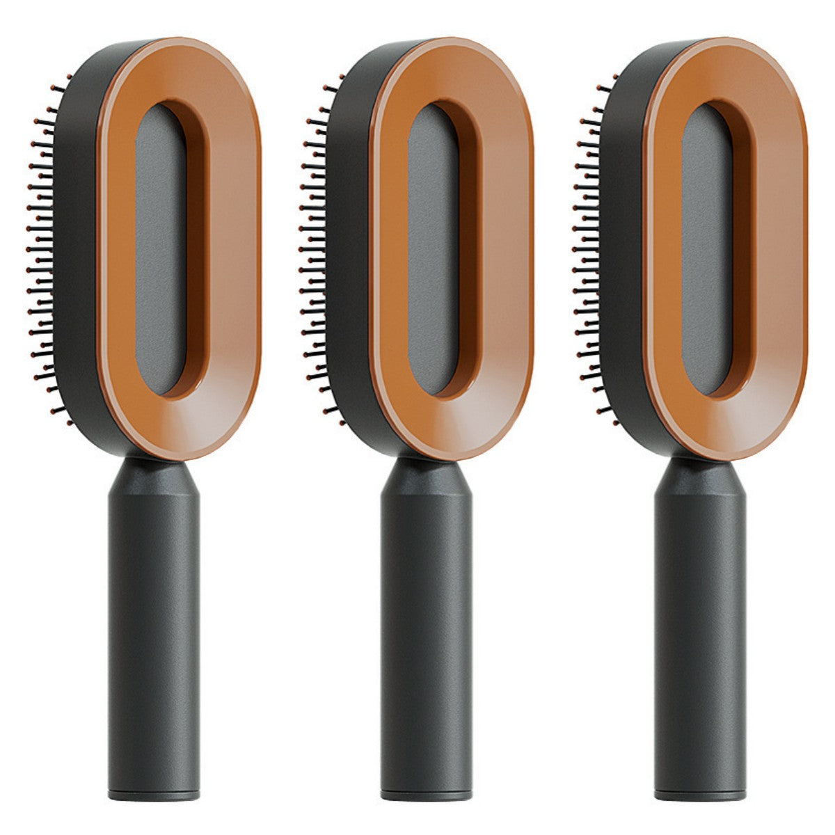 Theexcorner™ Self-Cleaning Detangling Hair Brush
