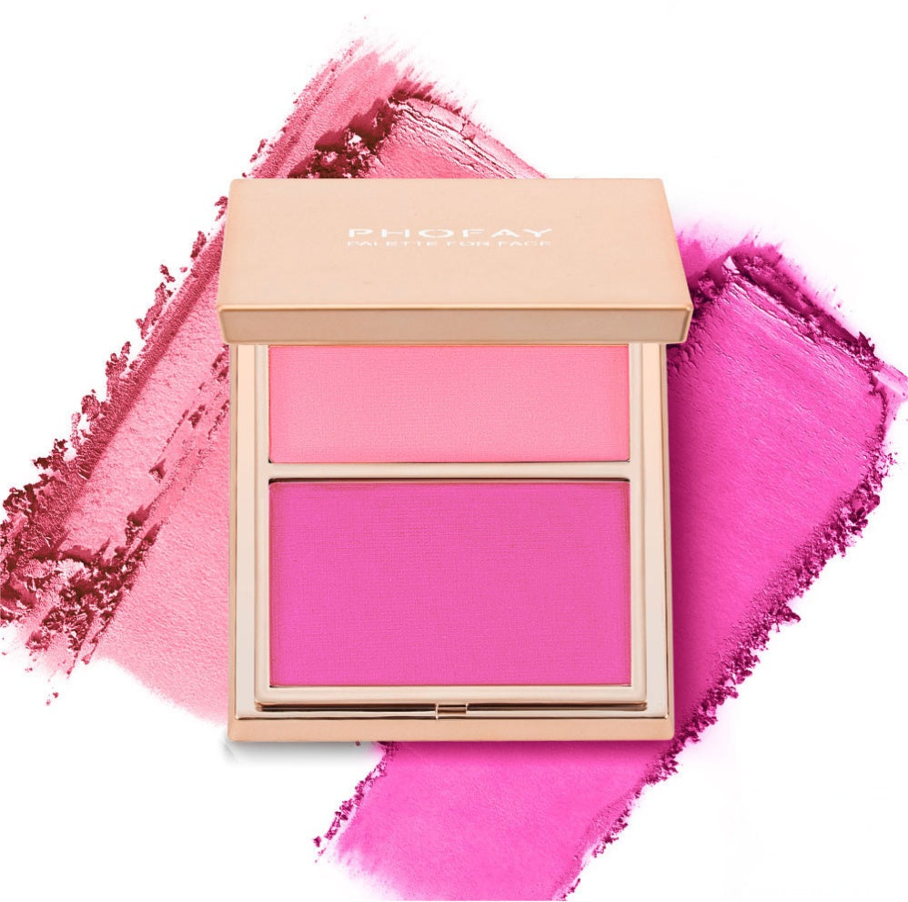 Theexcorner™ Double-Take Cream & Powder Blush Duo
