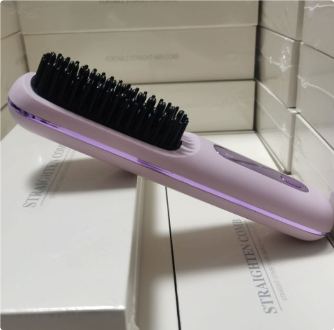 Theexcorner™ AirWave 2-in-1 Straightener & Dryer Brush