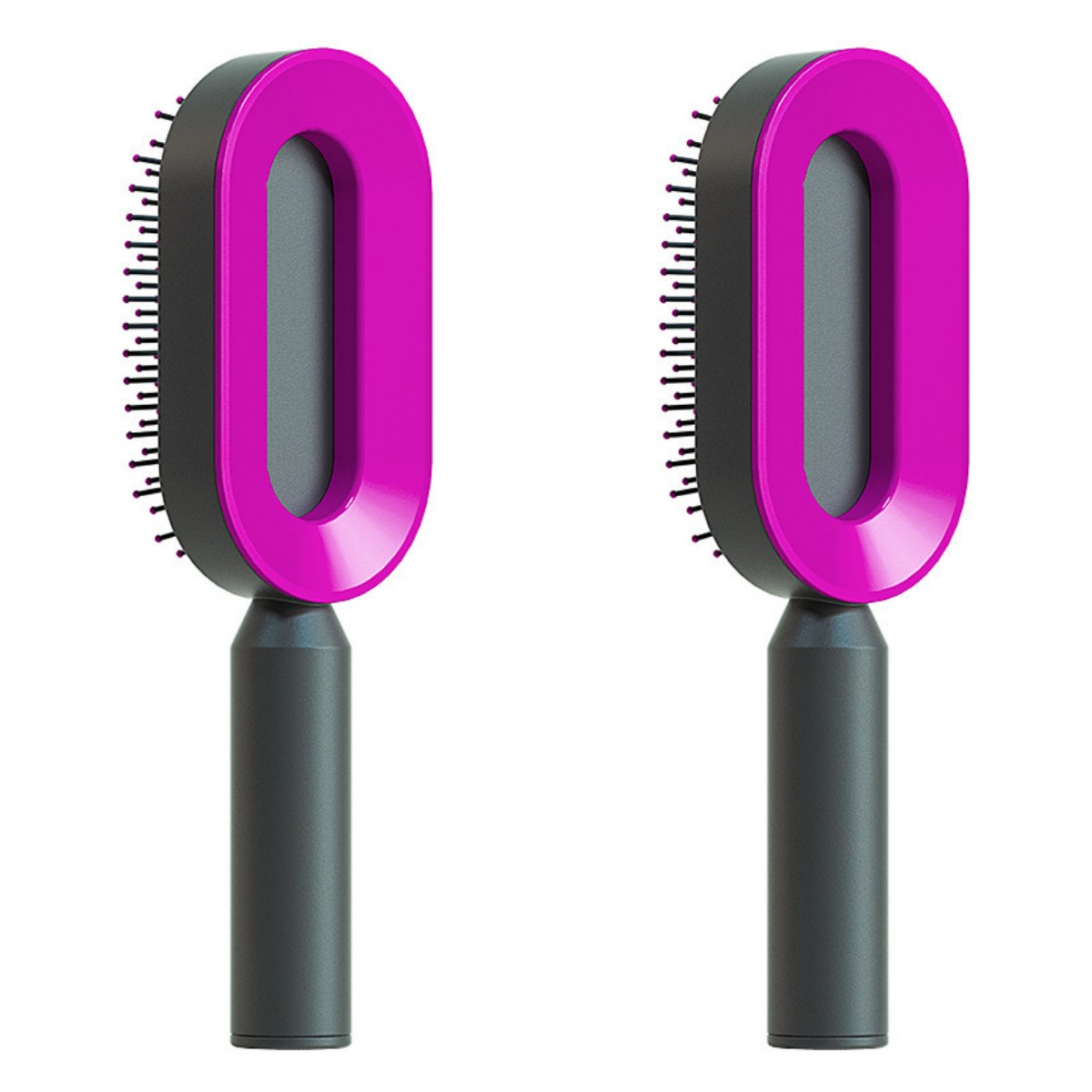 Theexcorner™ Self-Cleaning Detangling Hair Brush
