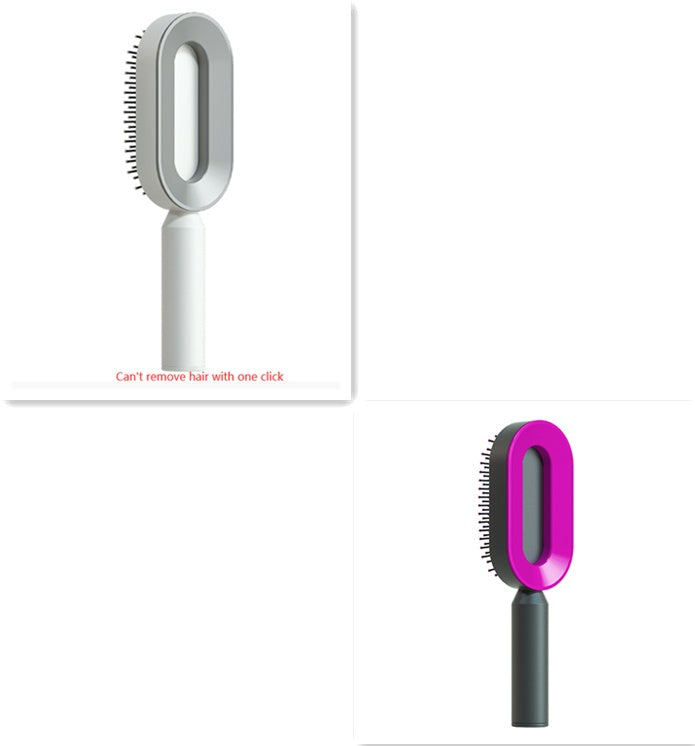 Theexcorner™ Self-Cleaning Detangling Hair Brush