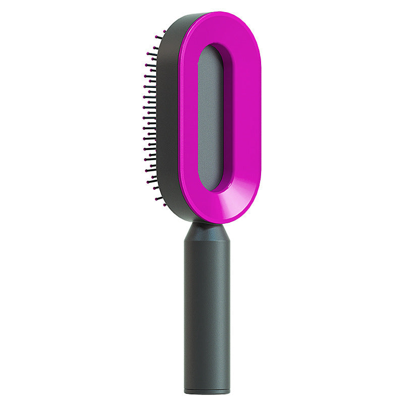 Theexcorner™ Self-Cleaning Detangling Hair Brush