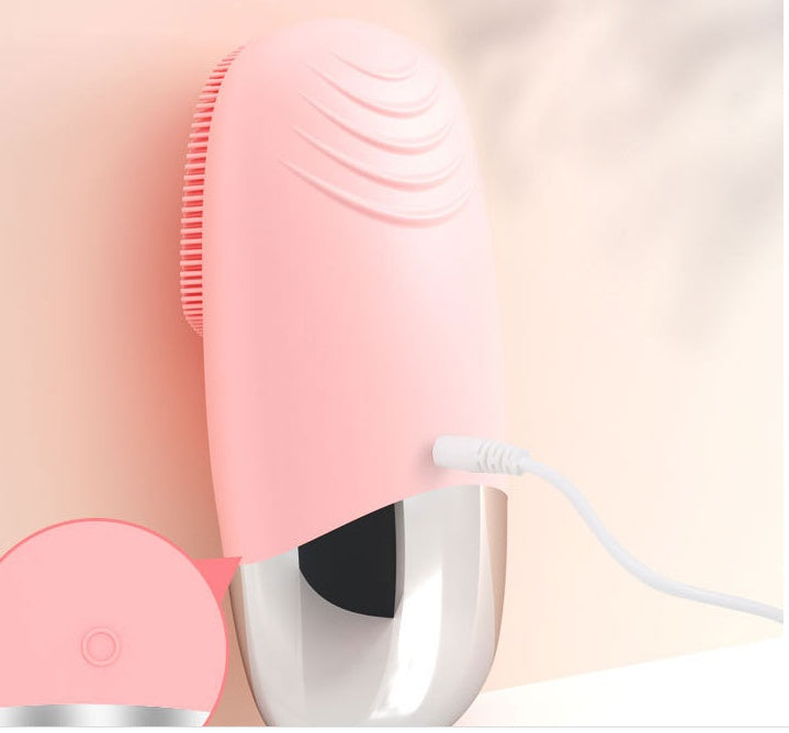 Theexcorner™ SoftGlow Silicone Cleansing Brush